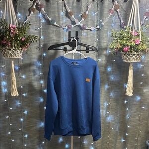 Jmierr Men's Blue Ribbed Sweater NWT